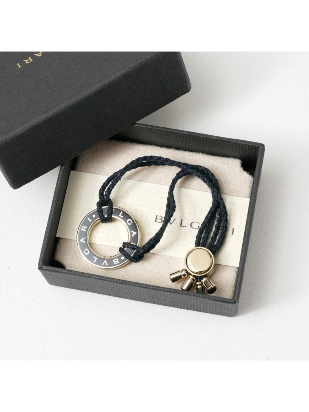 Bvlgari Bracelet Logo Ring